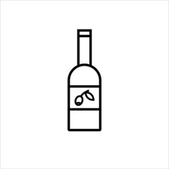 olive oil icon vector illustration symbol