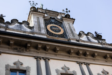 ancient building with a chapel at the top european castle historical