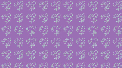 Purple gamer background, wrapping paper