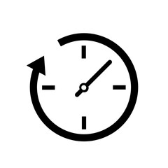 zegar, czas, time up, ostatnia szansz -  ikona wektowa