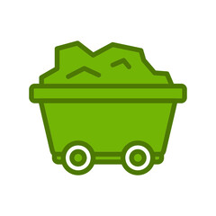 Mining Cart Icon