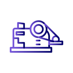 Obraz premium Crusher Icon