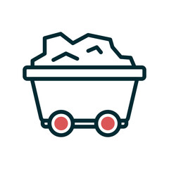 Mining Cart Icon