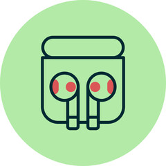 Wireless Earpods Icon