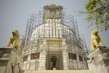Cercles muraux Dhaulagiri dhauli peace pagoda