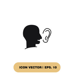 Voice icons  symbol vector elements for infographic web