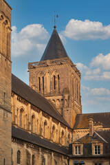 Fototapeta na wymiar Caen Cathedral in Normandy France