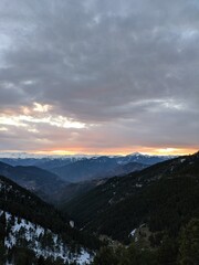 Obraz premium Mountains of the Black Sea region in Turkey