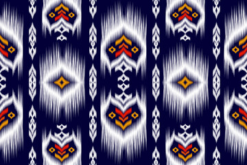 Geometric ethnic oriental traditional pattern.Figure tribal embroidery style.Design for background,wallpaper,clothing,wrapping,fabric,vector illustration
