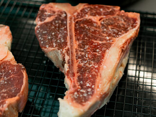 T-bone steaks
