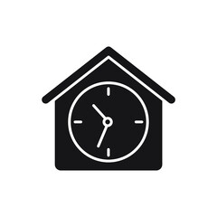 house clock icons  symbol vector elements for infographic web