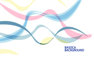 Fototapeta premium abstract colorful wave background