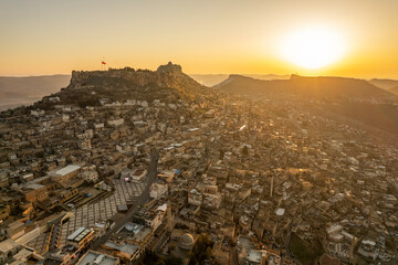 Mardin, Turkey- Old Mardin with its traditional stone houses is one of the places that tourists...