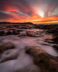 Bondi Beach at sunrise, Sydney Australia