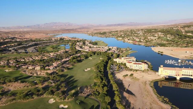 Lake Las Vegas by Drone