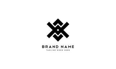 Fototapeta premium X letter concept logo design