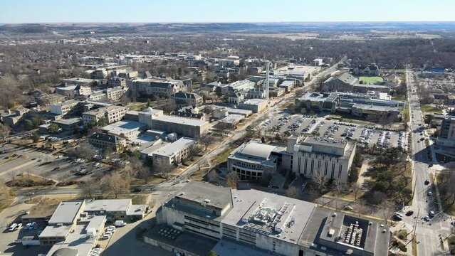 Kansas State University by Drone