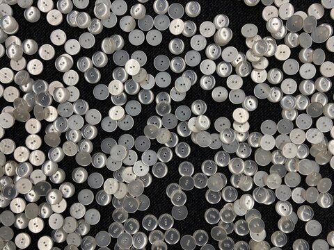 Buttons for clothes. Collection spare clothes buttons. Sewing buttons. Buttons background.