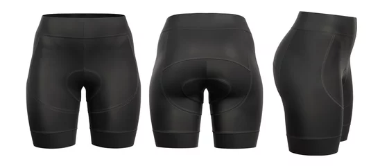 Photo sur Plexiglas Moto  Cycling Shorts Women’s ( Black )