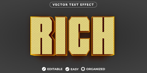 Rich Text Effect,Fully Editable Font Text Effect