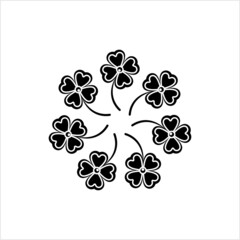 Fototapeta premium Clover Leaf Icon M_2203001