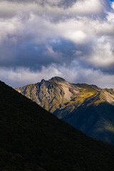 Fototapeta premium Mountain scenery in New Zealand
