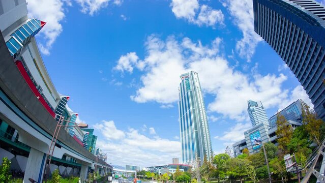 大阪風景　タイムラプス　 ベイエリア