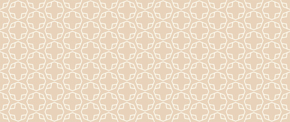 Background pattern with simple geometric ornament. Seamless pattern, texture. Vector illustration