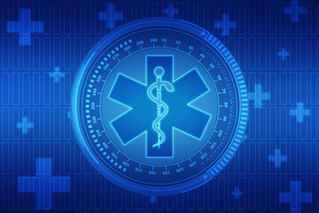 Medical and Health care concept background, Medical Science, Biotechnology concept background