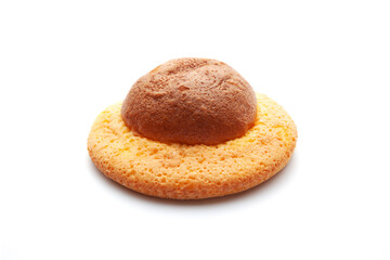 ぼうしパン 白背景