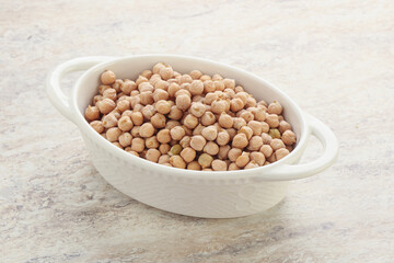 Dry Chickpea beans for cooking