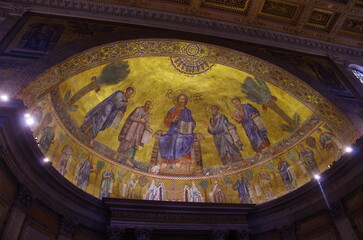mosaico della chiesa di San Paolo fuori le mura