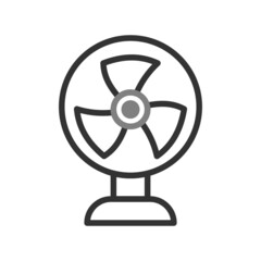 Fototapeta premium Fan Icon