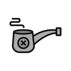 Obraz premium Smoke Pipe Icon