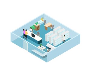 The people in design concepts office