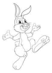 Easter Bunny Cartoon Rabbit Illustration