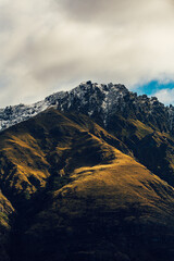 Mountain landscape in New Zealand