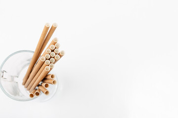 Brown Paper Drink Straws