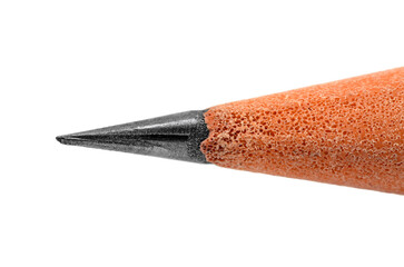 Wooden pencil tip macro - wood detail