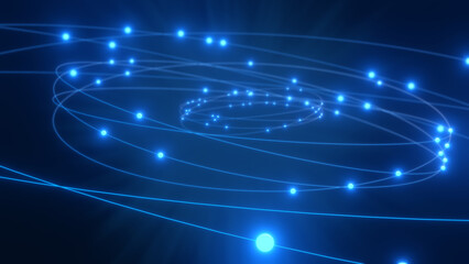 abstract background with dots