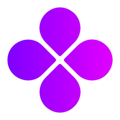 diagram gradient icon