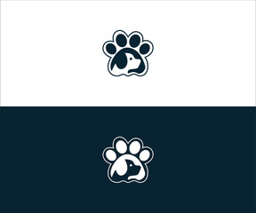 dog paw logo