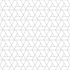 Fototapeta premium Seamless geometric pattern in pastel colors. Simple vector illustration.