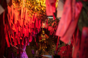 Monkey god statue at Chao Pho Khao Yai Shrine, Koh Srichang