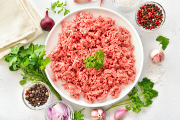 Raw minced meat