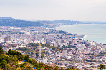 小田原市　石垣山からの眺望　【 神奈川県 の 風景 】