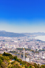 小田原市　石垣山からの眺望　【 神奈川県 の 風景 】