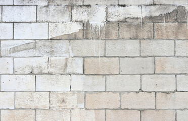 古いブロックの壁のテクスチャ web素材背景のデザイン
Old block wall texture web material background design