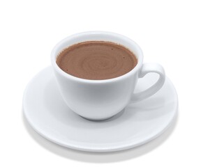 Fototapeta premium ココア イラスト リアル 飲み物