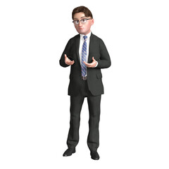 Obraz premium businessman A